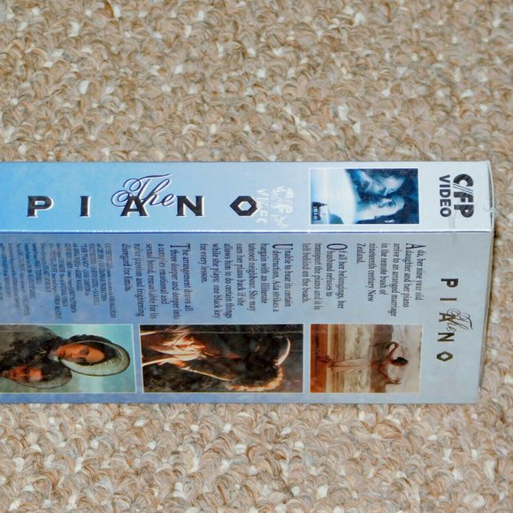 The Piano VHS 1993 Brand New Jane Campion Holly Hunter Canadian CFP Video - Picture 11 of 11